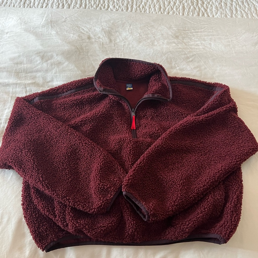 Old Navy Sherpa Quarter Zip